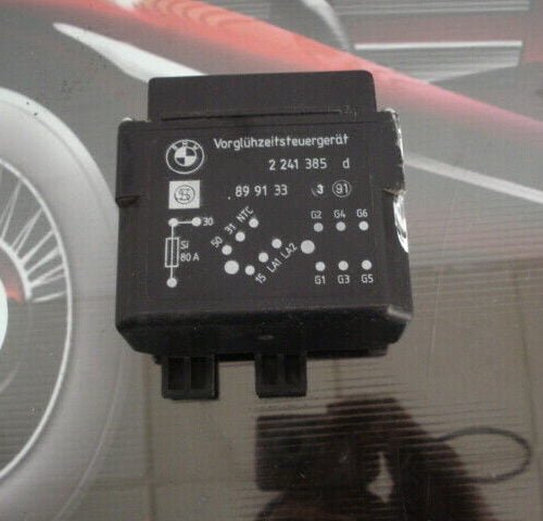 Recocido controlador Glow Relé enchufe BMW 2241385g 2241385 2 241 385 d 899133