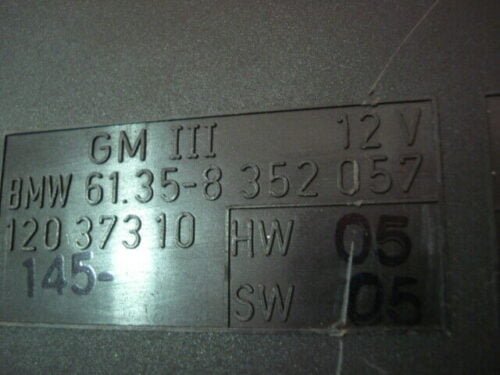 Centralita Módulo básico BMW E38 E39 61358352057 61.35-8352057 12037310