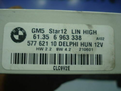 Centralita Módulo básico BMW X3 E83 61356963338 61.35 6963338 57762110 DELPHI