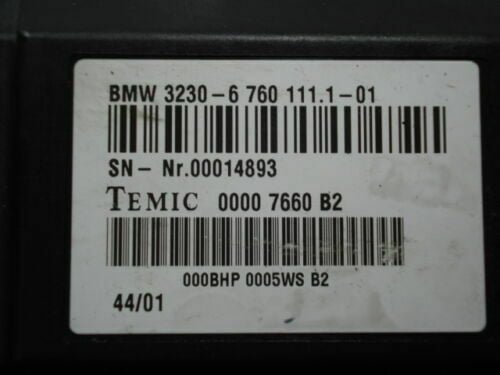 Controlador de Dirección BMW 3230-6760111.1-01 32306760111101 00007660B2