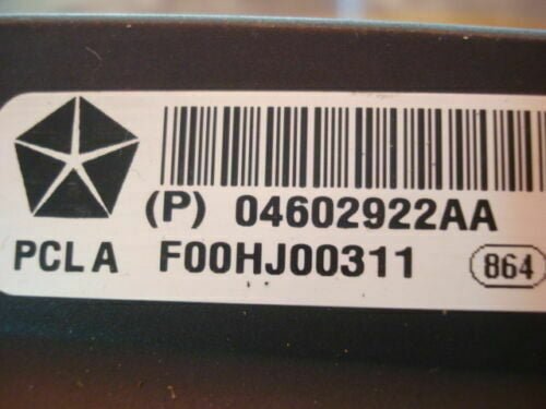 Módulo de control de la carrocería Jeep Chrysler 04602922AA 19224AE F00HJ00311