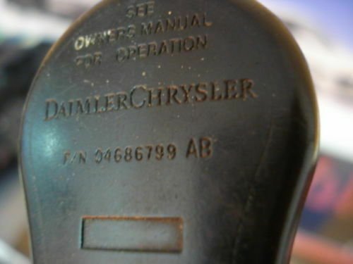 Alojamiento de la llave de control Chrysler Grand Voyager 04686799AB 04686799 AB