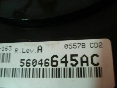 Palanca intermitentes Airbag anillo colector Chrysler 56046645AC