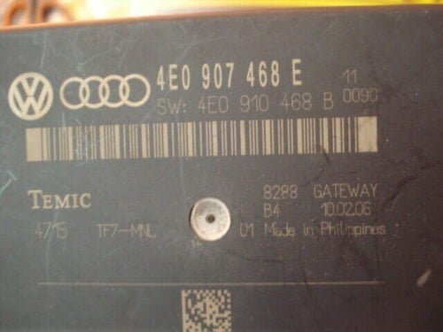 Unidad de control de la puerta  Audi A8 4E0907468E 4EO907468E   4E0910468B