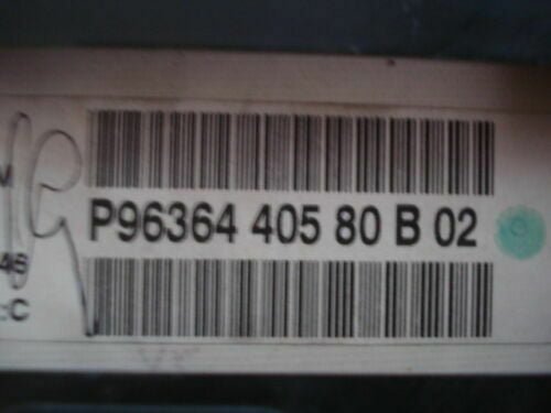 Cuadro de instrumentos Citroen 9636440580 B 02 P9636440580 B02 P9636440580B02