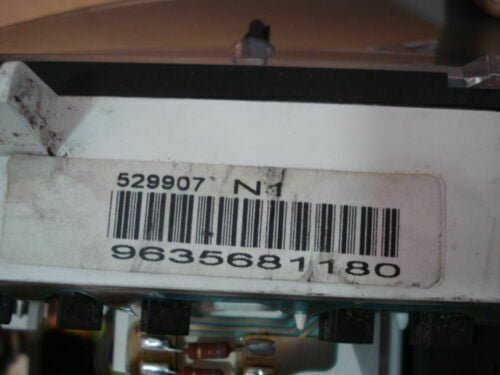 Cuadro de instrumentos Peugeot Partner Citroen Berlingo 1.9D 9635681180