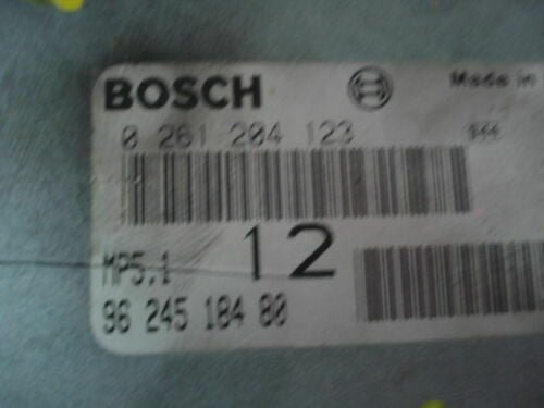 Centralita del motor Peugeot 405 CITROEN 9624518480 BOSCH 0261204123 26FM0000
