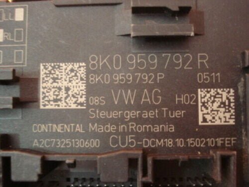 _57 Unidad de control de la puerta Audi A4 S4 Q5 8K0959792R 8KO959792R 8K0959792P