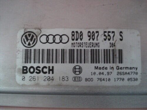 Centralita del motor Audi VW 8D0907557S 8DO907557S BOSCH 0261204183