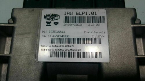 Centralita del motor Citroen C5 9647494880 SW 16635064 IAW6LP101 9650602580