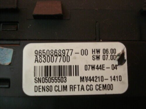 Aire Interruptor Citroen C4 Grand Picasso 9650868977 9650868977-00 A83007700