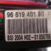 BSI Caja de fusibles Peugeot Citroen 9661940180 96 619 401 80 2004 H02-01050706