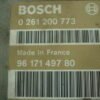 Centralita del motor Citroen Peugeot 9617149780 BOSCH 0261200773 0 261 200 773