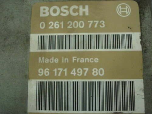 Centralita del motor Citroen Peugeot 9617149780 BOSCH 0261200773 0 261 200 773