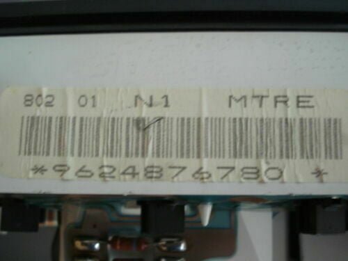 Cuadro de instrumentos / Citroen Saxo 1,1 9624876780 802 01 N1 MTRE