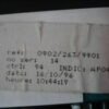 Cuadro de instrumentos / Citroen ZX 96 243 052 80 9624305280 09022639901