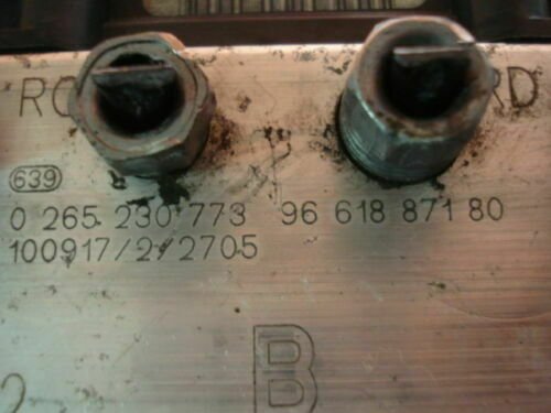Unidad hidráulica del ABS CITROEN C8 0265951574 0265230773 9661887180