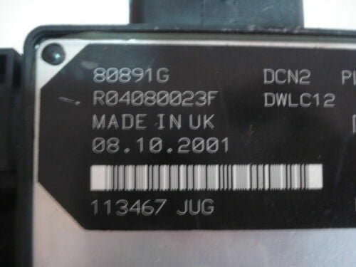 Centralita del motor Peugeot Partner Citroen R04080023F 9645956380 9641390180