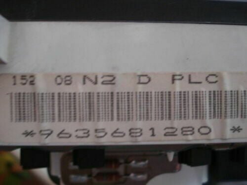 Cuadro de instrumentos Citroen Berlingo Peugeot Partner 9635681280 96/356/812/80