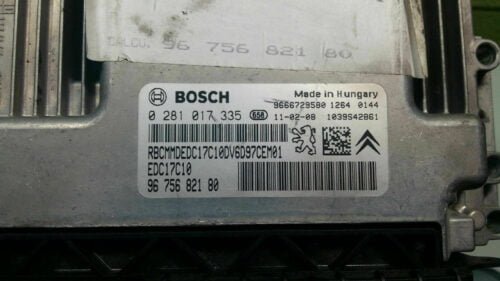 Centralita del motor CITROEN C4 PEUGEOT 9675682180 0281017335 0 281 017 335