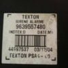 Centralita Peugeot Citroen 9639557480 SIRENE ALARME
