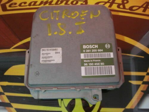 Centralita del motor Peugeot Citroen 9615045880 BOSCH 0261200664