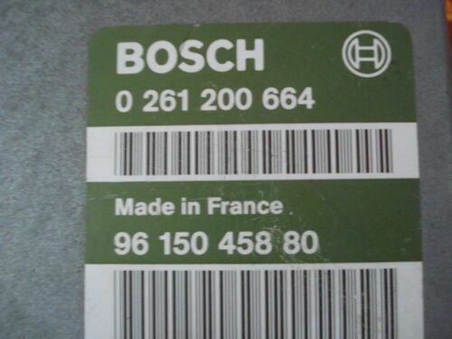 Centralita del motor Peugeot Citroen 9615045880 BOSCH 0261200664