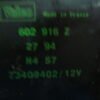 Unidad de control Citroen Xantia VALEO 602916Z 5093H3S6 73409402