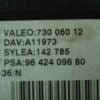 BSI Caja de fusibles Peugeot Citroen 73006012 9642409680 A11973 SYLEA 142785