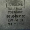 Centralita del motor Citroen Xantia VALEO 12V 73810802 9610493180