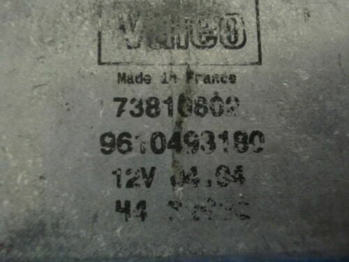 Centralita del motor Citroen Xantia VALEO 12V 73810802 9610493180