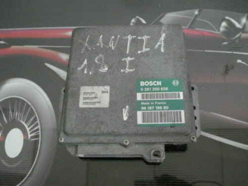 Centralita del motor Peugeot Citroen 9619719680 BOSCH 0261200666