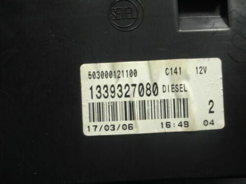 Cuadro de instrumentos Peugeot Fiat Citroen 503000121100 1339327080 DIESEL
