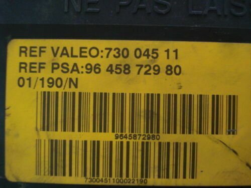 BSI Caja de fusibles Peugeot CITROEN 9645872980 73004511