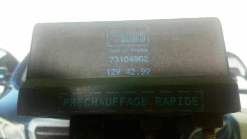 Relé de precalentamiento de la unidad de control Peugeot Citroen Fiat 73104902 VALEO