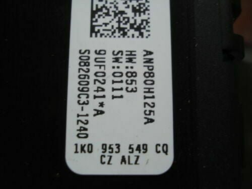 Directivo Módulo de rueda VW Seat Audi 1K0953549CQ 1KO953549CQ ANP80H125A