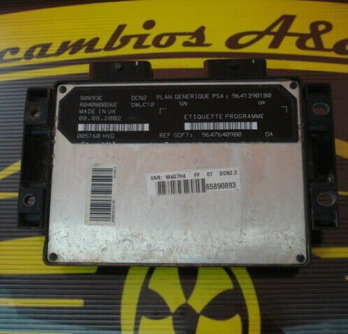Centralita del motor CITROEN BERLINGO Peugeot R04080026E 9647640980  9641390180
