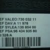 BSI Caja de fusibles Citroen Xsara 73003212 13585400 9643493580 96 434 935 80