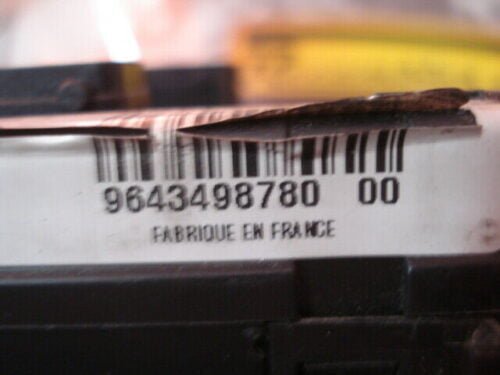 BSM Caja de fusibles Peugeot Citroen 9643498780 T118470004J 964349878000