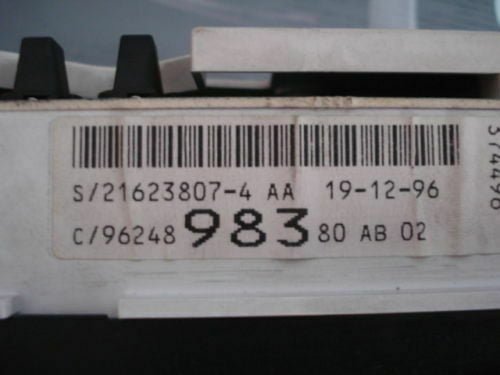 Cuadro de instrumentos Citroen Xantia 9624898380 96248 983 80 S/21623807-4 AA