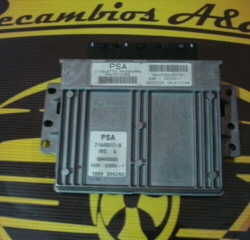 Centralita del motor Citroen C5 9643915380 9643786680-01 964378668001 21646517-6