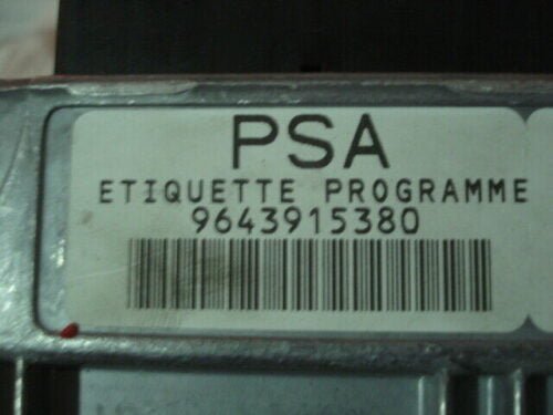 _57 Centralita del motor Citroen C5 9643915380 9643786680-01 964378668001 21646517-6