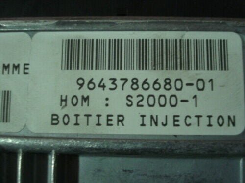 _57 Centralita del motor Citroen C5 9643915380 9643786680-01 964378668001 21646517-6