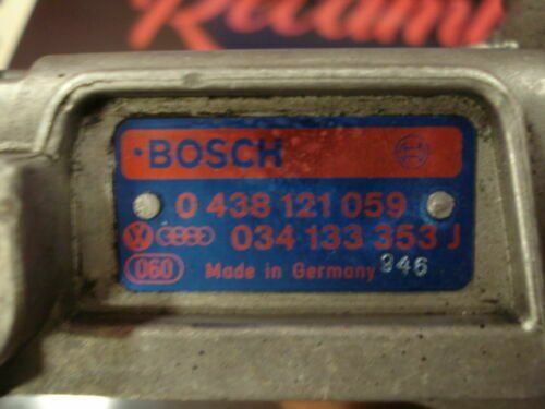 Caudalí­metro Audi 80/90 Passat VW 034133353J BOSCH 0438121059