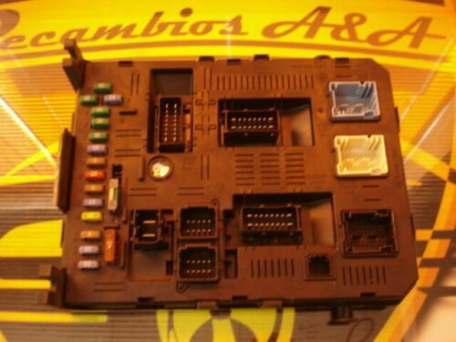 BSI Caja de fusibles / Citroen Peugeot BSI 2004 H02-01 9660105680
