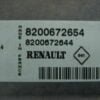 Centralita del motor DACIA SANDERO S120204120A SIM32 8200672654 8200672644