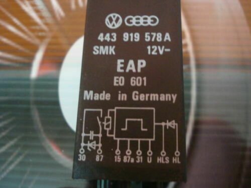 Relé Audi 80 90 Avant quattro 443919578A 443 919 578A
