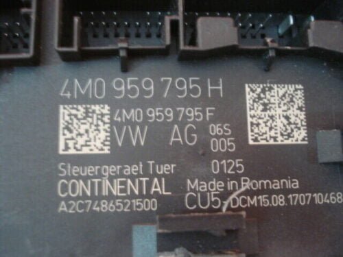 Receptor control de la puerta Audi Q7 4M0959795H 4MO959795H 4M0959795F