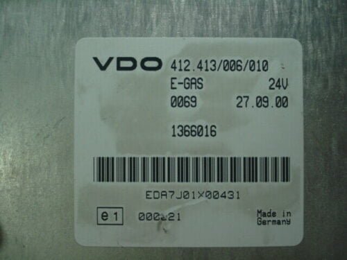 Centralita E-GAS / DAF VDO 412413006010 412.413/006/010 E-GAS 1366016