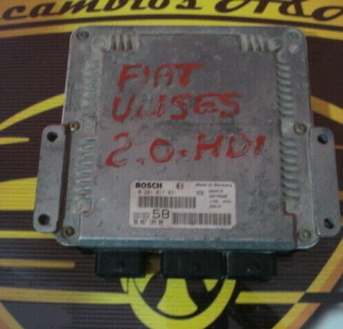 Centralita del motor Fiat Ulysse 9646719080 BOSCH 0281011031